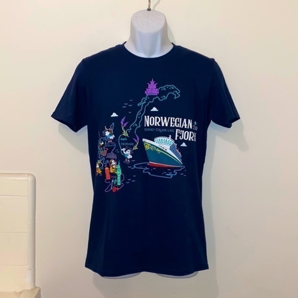 Unisex 2019 Disney Cruise Line/Norwegian Fjords 7-Night Cruise Graphic Tee